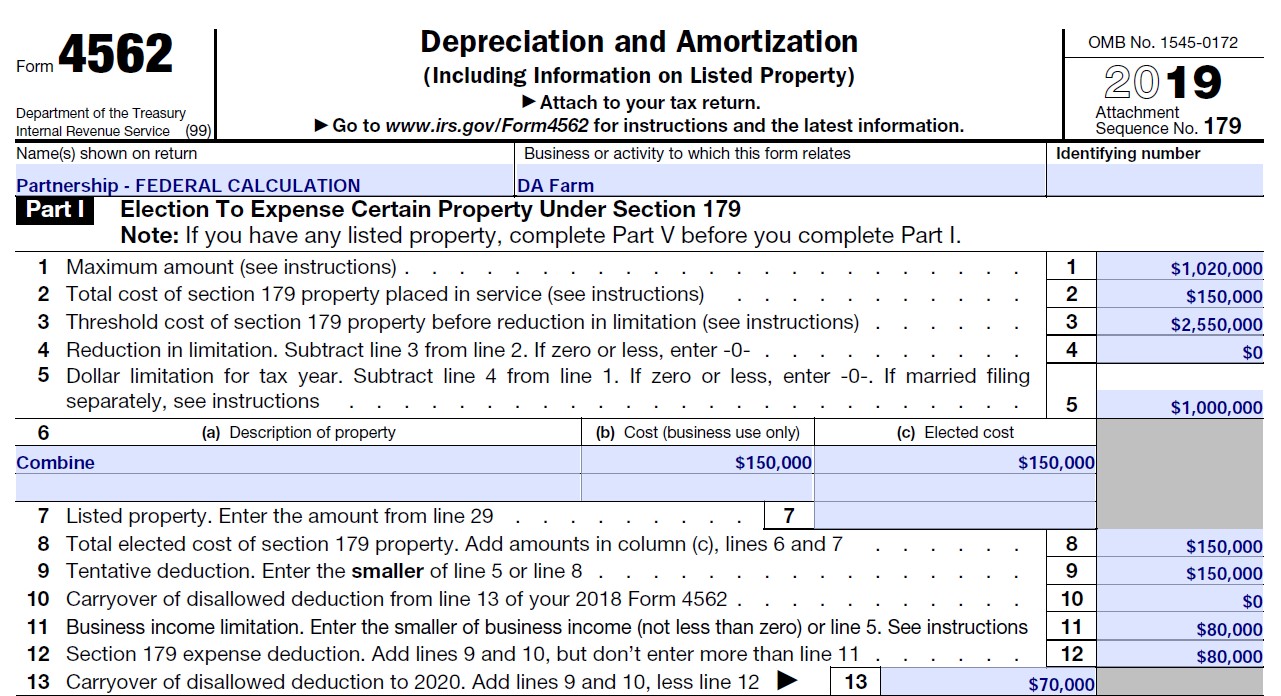 What Is Form 4562 Depreciation And Amortization 47 Off 4065